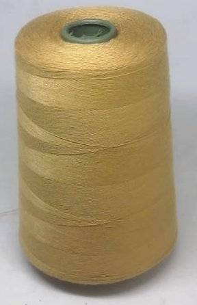 BULK Spun Polyester Yarn Golden Brown