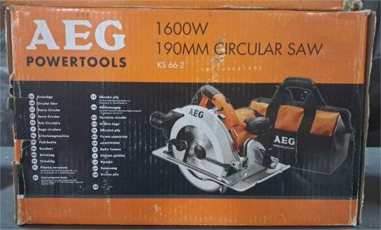 New AEG  1600W Circular Saw