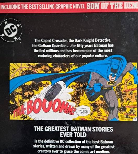 The Greatest Batman Stories Ever Told Comic Book - 350 Pages