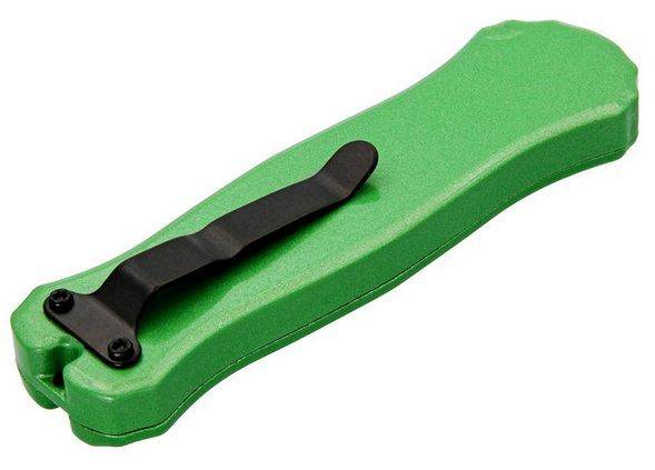 Goblin Blood Mini Green Automatic OTF Knife