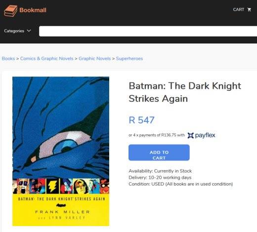 Batman: The Dark Knight Strikes Again Comic Book
