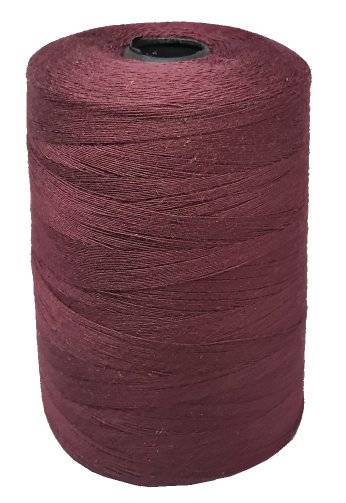 BULK Spun Polyester Yarn Maroon