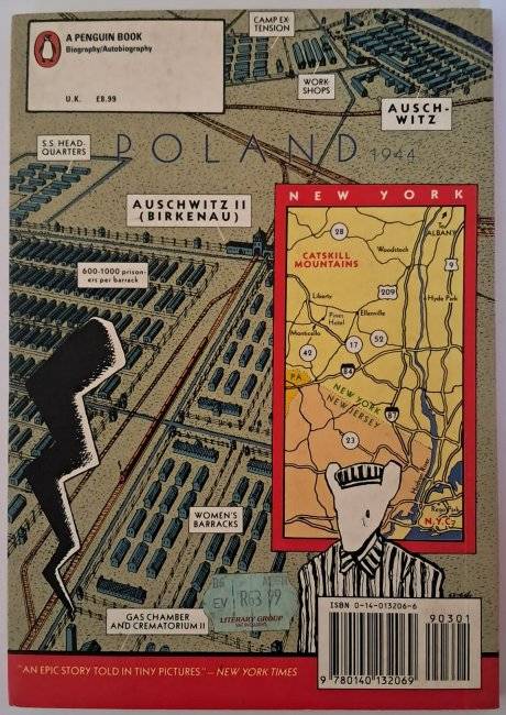 MAUS Art Spiegelman - A Survivors Tale 2 Graphic Book