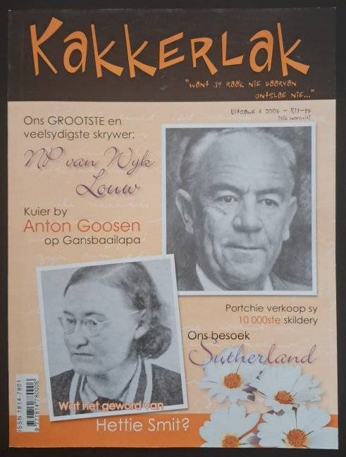 Kakkerlak Afrikaans Magazine - Uitgawe 4 2005