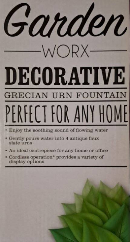 Garden Worx Decorative Urn Fountain
