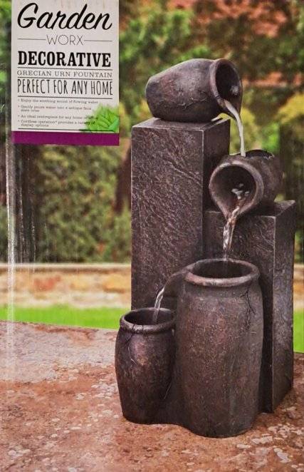 Garden Worx Decorative Urn Fountain