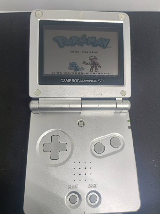 Gameboy Advance SP, Silver, Nintendo