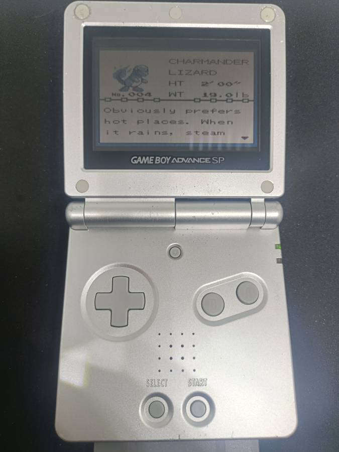 Gameboy Advance SP, Silver, Nintendo