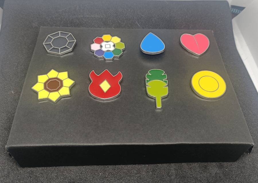 Pokemon Gym Badges (Kanto Region)