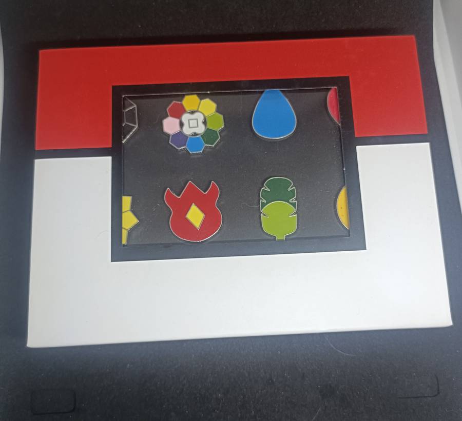 Pokemon Gym Badges (Kanto Region)