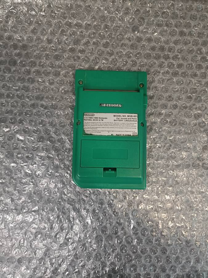 Gameboy Pocket (Green) With Gameboy Portable Battery.