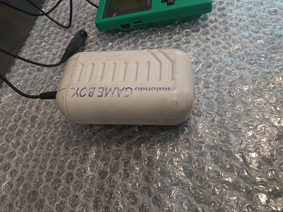 Gameboy Pocket (Green) With Gameboy Portable Battery.