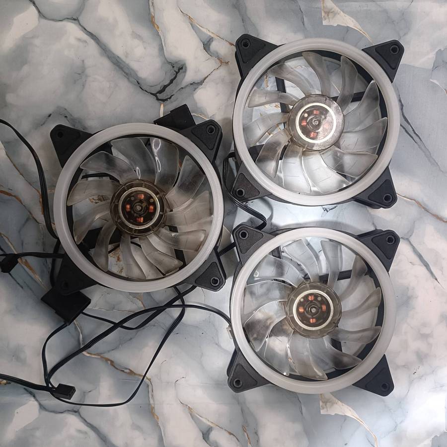 Coolmoon Light Blue RGB Fans