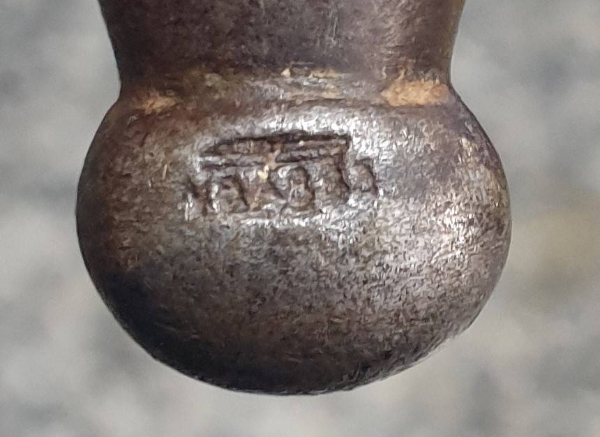 German bayonet Eagle stamp coded WaA883 both handle and scabbard