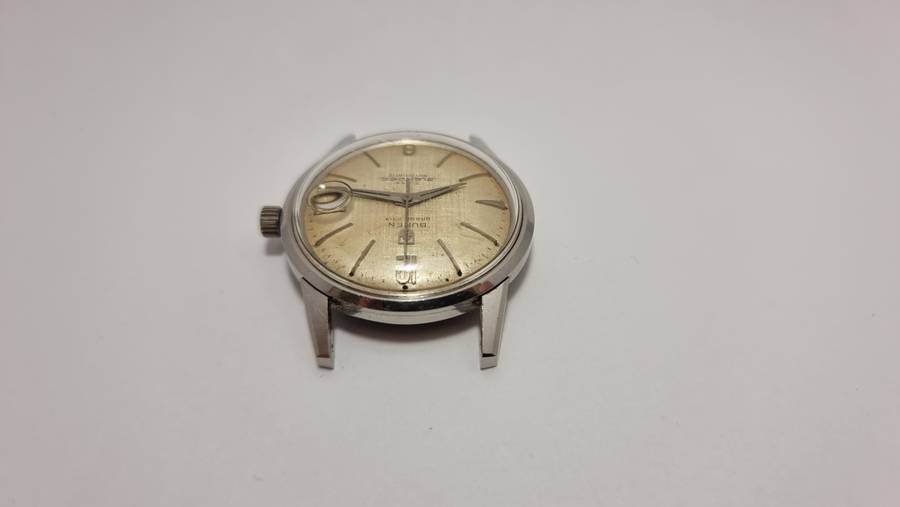 Buren Grand Prix Super Slender date automatic micro rotor 34mm
