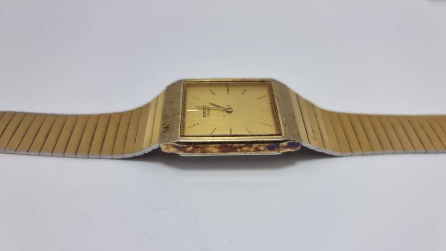 Men's Seiko Tank 6530-5420 Quartz (for parts/repair)