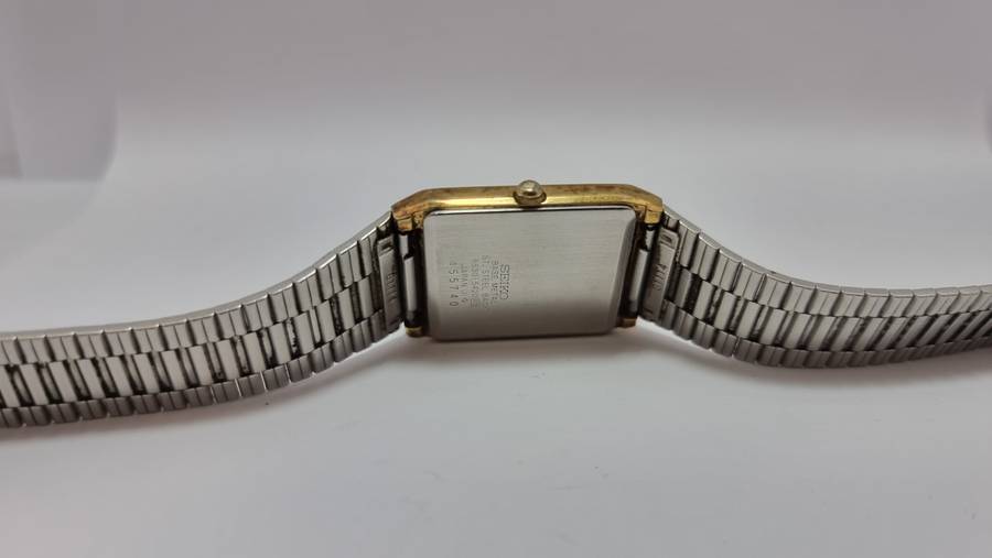 Men's Seiko Tank 6530-5420 Quartz (for parts/repair)