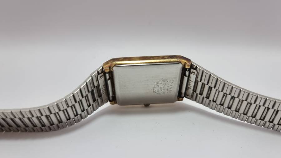 Men's Seiko Tank 6530-5420 Quartz (for parts/repair)