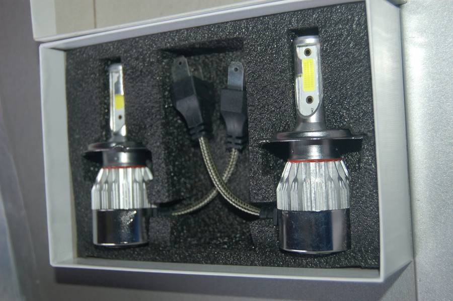 C6 LED HEADLIGHT PAIR (F) 36W 3500 LM