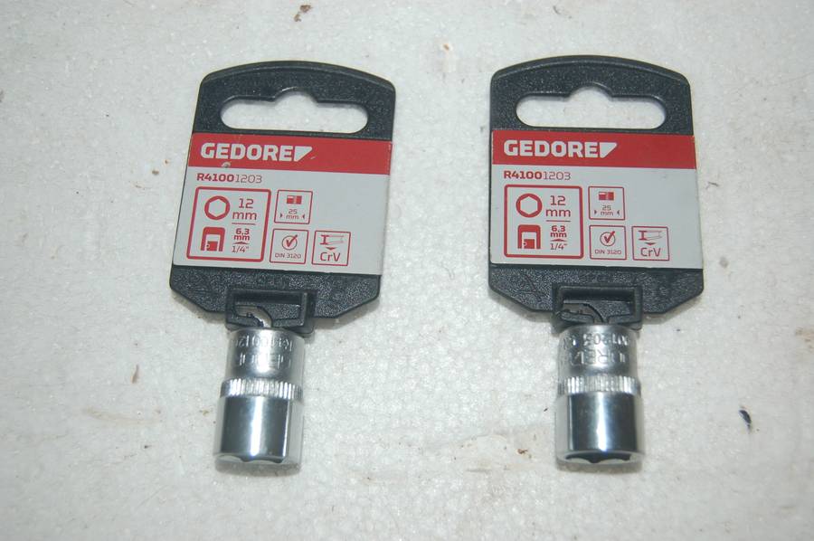 VARIETY PACK OF GEDORE SOCKETS MULTI ANGLE ADAPTERS AND LENGTH EXTENDERS
