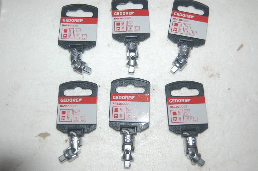 VARIETY PACK OF GEDORE SOCKETS MULTI ANGLE ADAPTERS AND LENGTH EXTENDERS