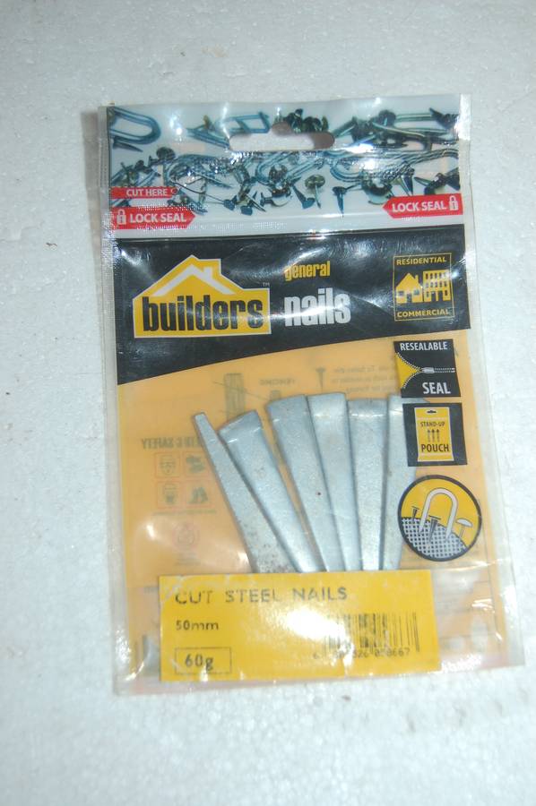 OFFERING A VARIETY OF BUILDERS QUALITY HOME/GARAGE USE NAILS ASSORTED TYPES AND SIZES