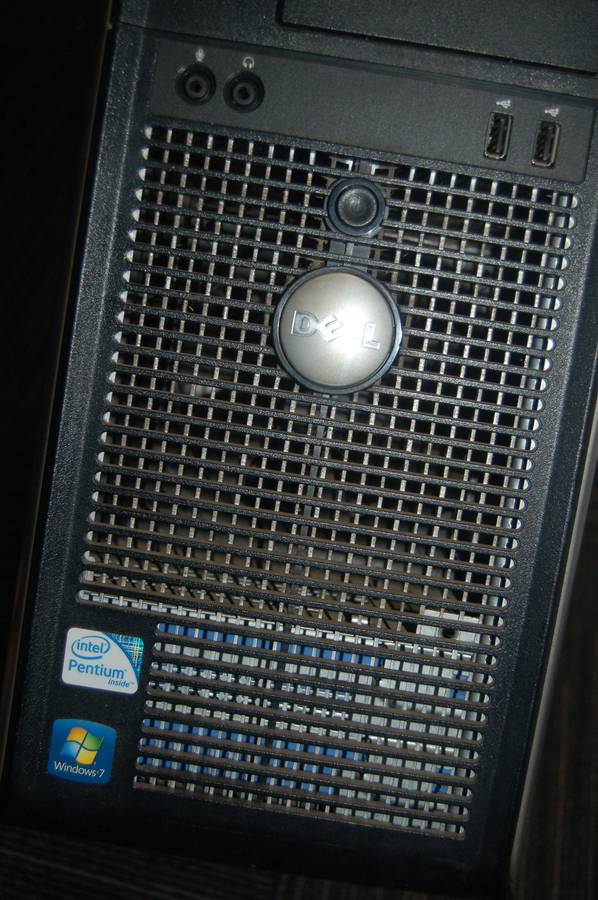 DELL DESKTOP OPTIPLEX 360 INTEL PENTIUM AND LICENCED WINDOWS 7
