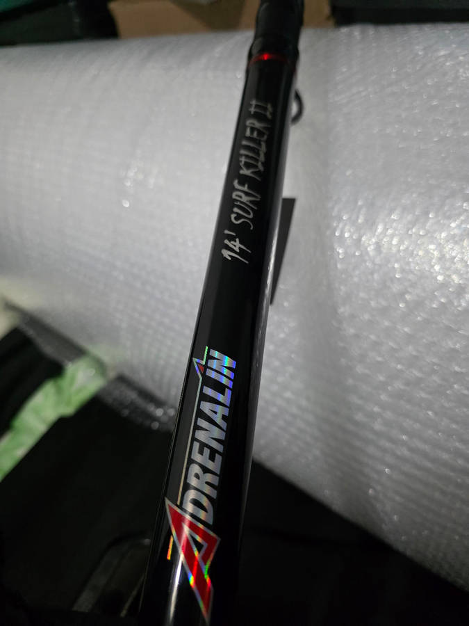 DIAWA SWEEPFIRE + ADRENALINE SURF KILLER +SCARY BAG