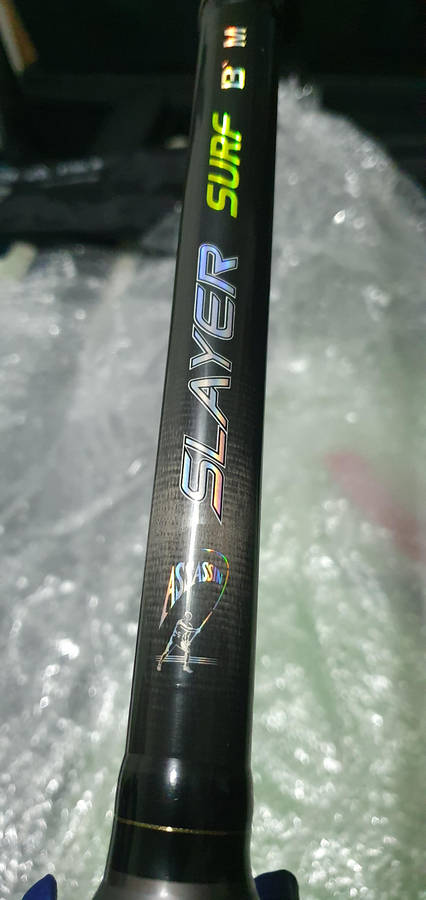 Okuma blue carbon +okuma wave power + assassin rod