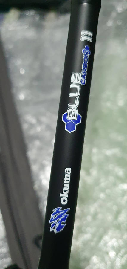 Okuma blue carbon +okuma wave power + assassin rod