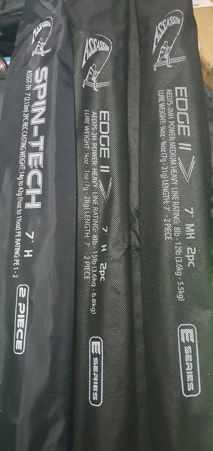 Assassin Rods x 3
