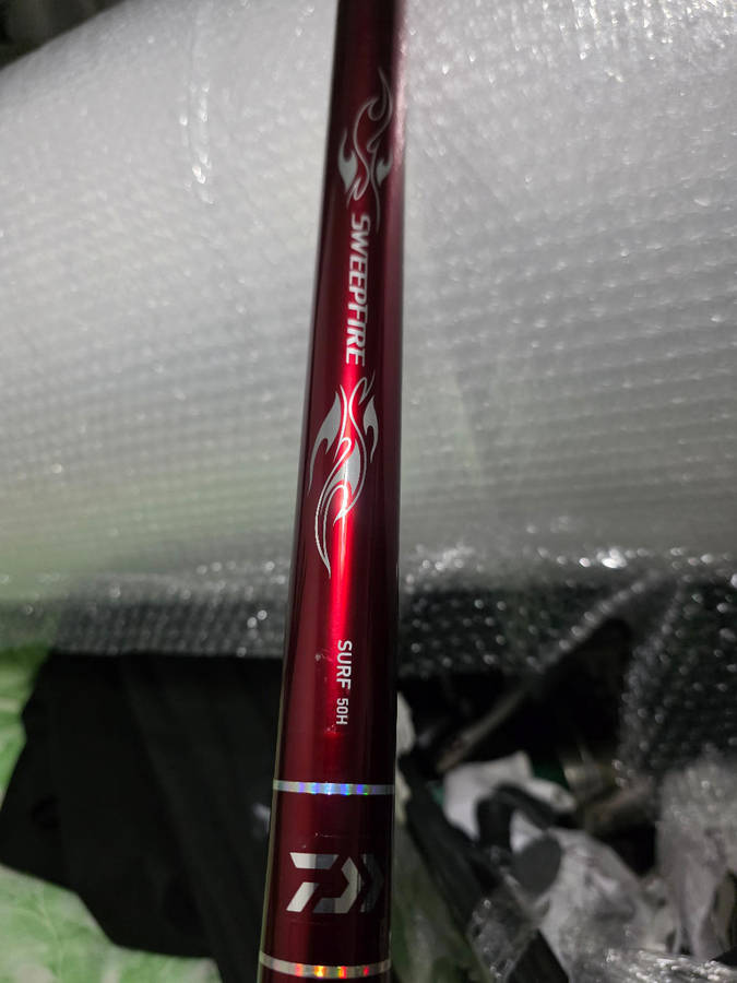 DIAWA SWEEPFIRE + ADRENALINE SURF KILLER +SCARY BAG