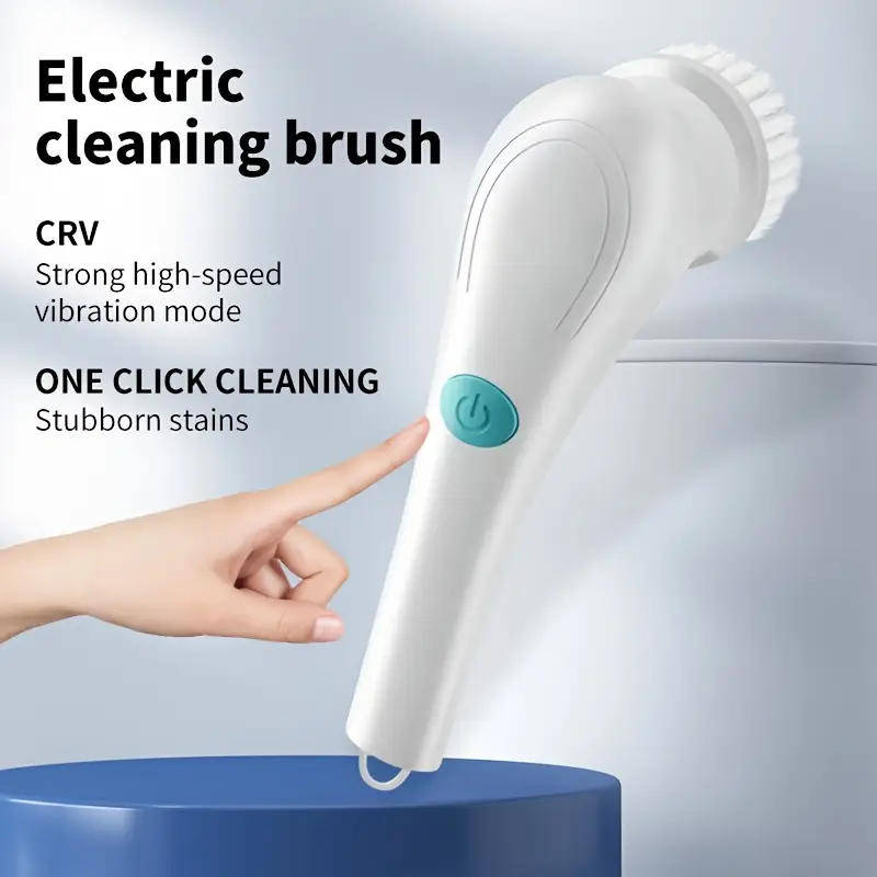 Electrical Cordless Spin Cleaning Brush 5 in 1 Multipurpose