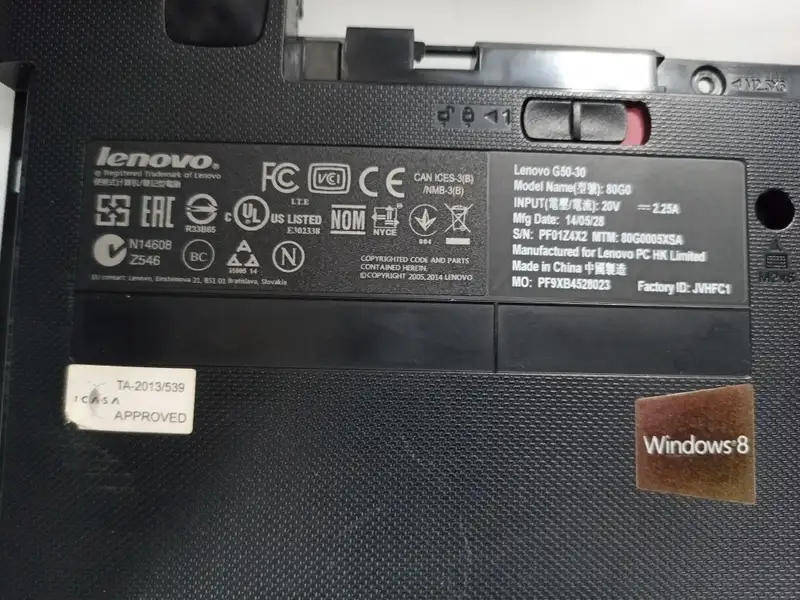 Lenove Base Cover +  G50-30 LCD Screen Hinges Bundle Set