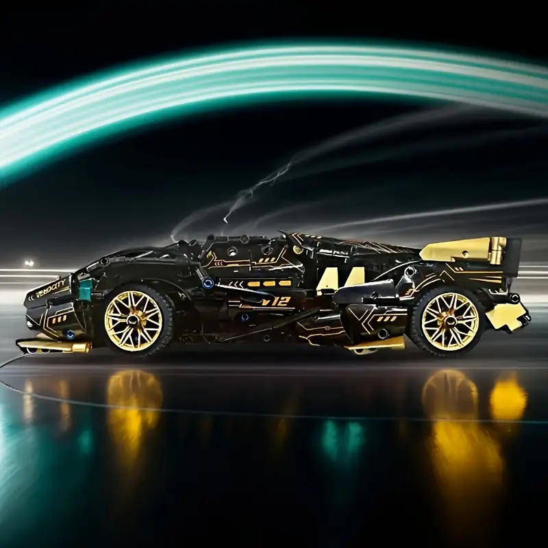 Racing Car Building Set  3000+/- Pieces | DIY Blocks for Ages 14+