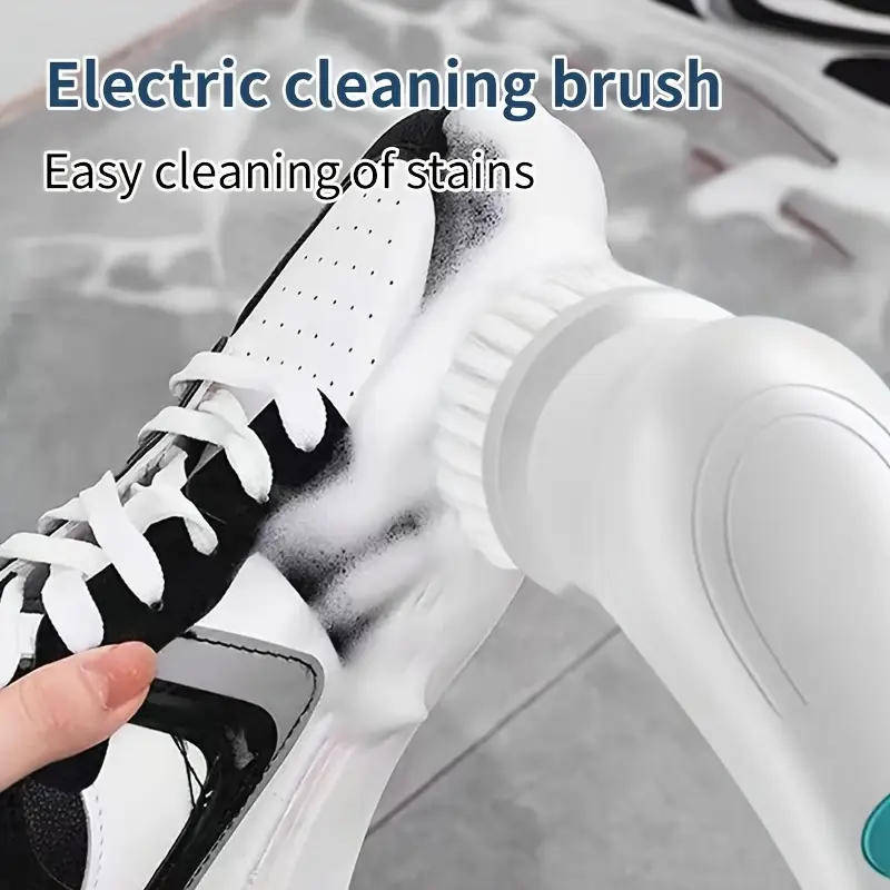 Electrical Cordless Spin Cleaning Brush 5 in 1 Multipurpose