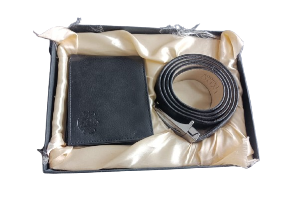 Belt and Wallet Set