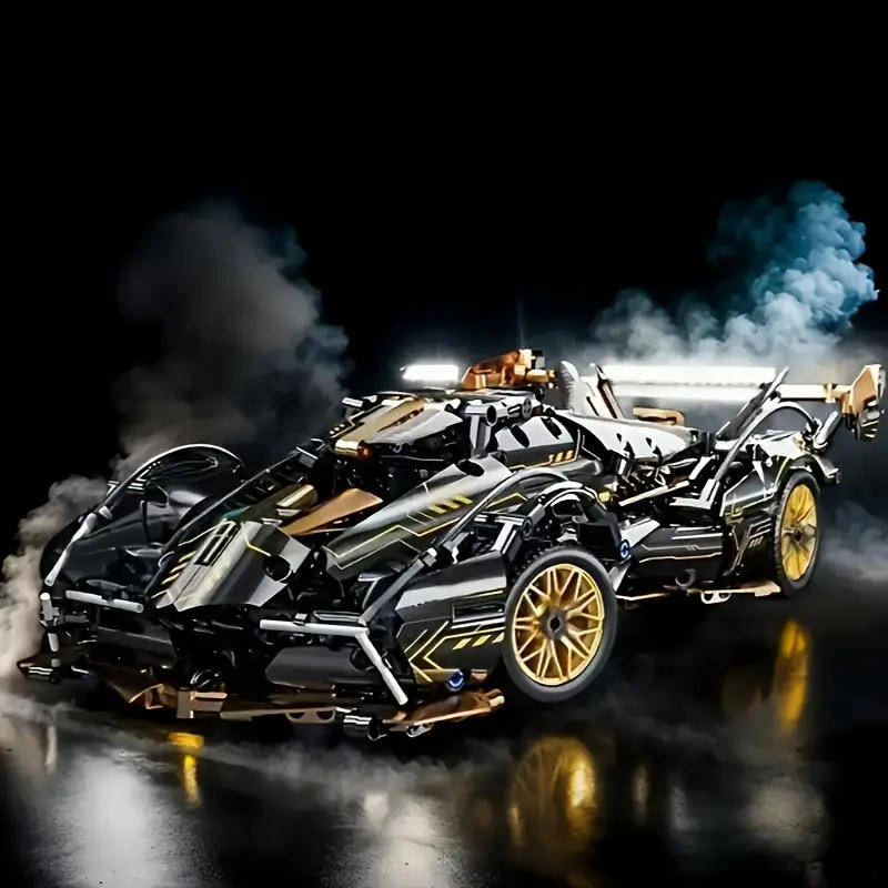 Racing Car Building Set  3000+/- Pieces | DIY Blocks for Ages 14+