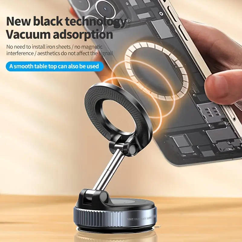 Universal Magnetic Car Phone Holder | Secure Grip | Fits iPhone, Samsung & More