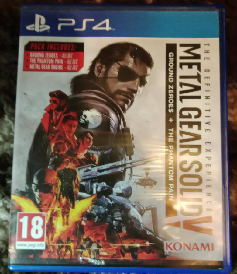 Ps4 game Metal Gear Sold V