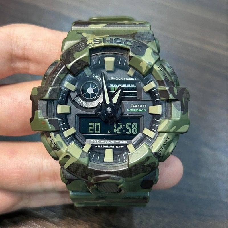 Casio G-Shock Military Green - GA-700CM03A Series - Display Model