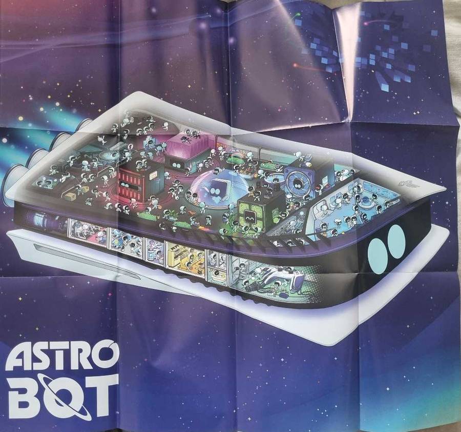 Astro Bot PS5 - Includes Poster