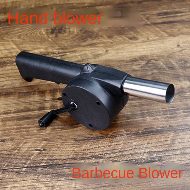 1Pc Portable Hand Blower For BBQ Camping And Fire Building Efficient