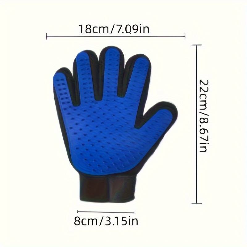 1-Pack Gentle Pet Grooming Gloves