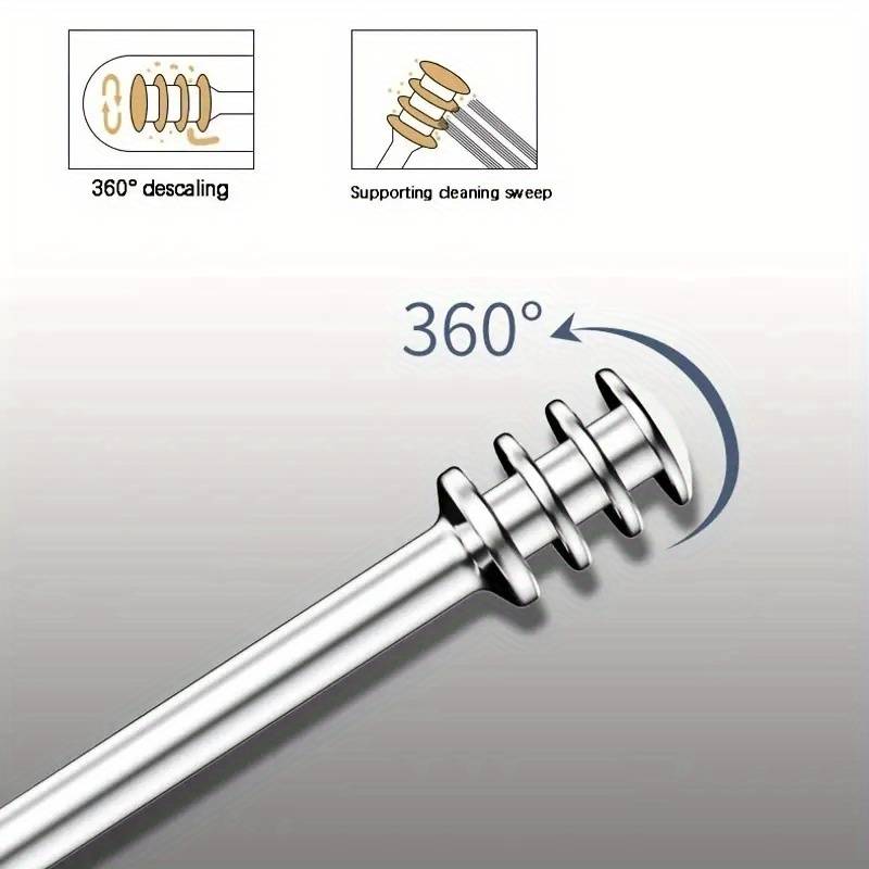 6 Piece Stainless Steel Ear Wax Removal Kit Gentle And Effective Cleaning Tools