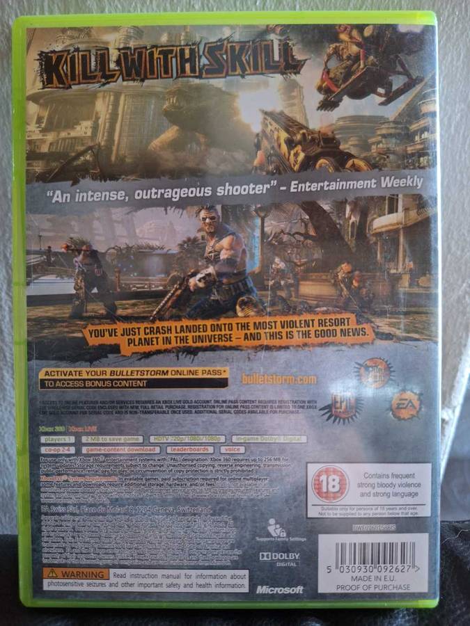 Bulletstorm (XBOX 360)