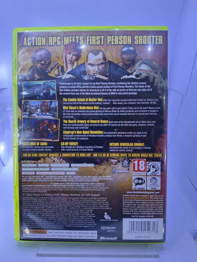 Borderlands - Game of The Year Edition (XBOX 360)
