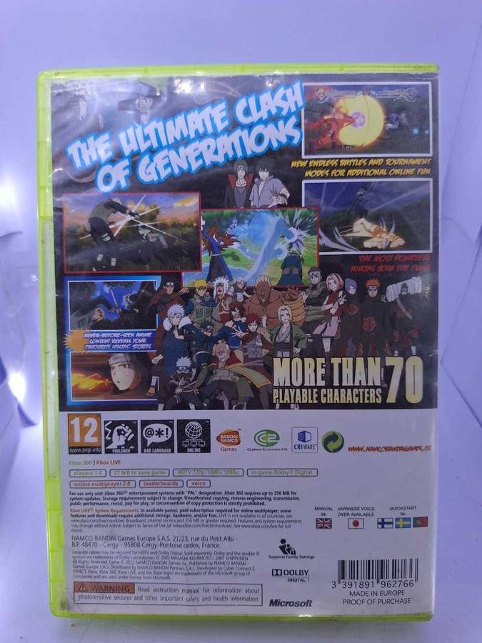 Naruto Shippuden Ultimate Ninja Storm: Generations (XBOX 360)