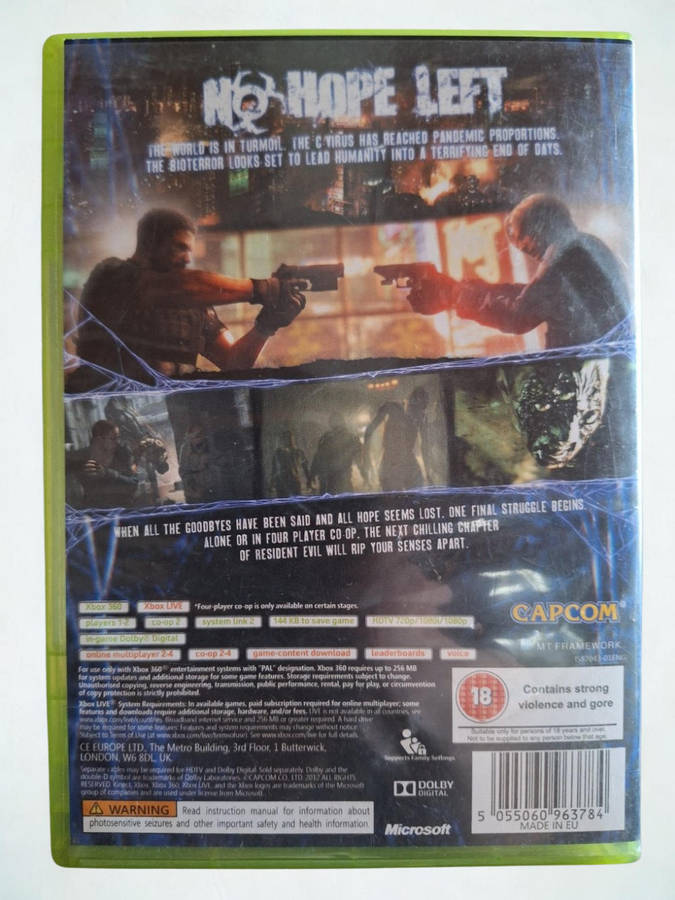 Resident Evil 6 (XBOX 360)
