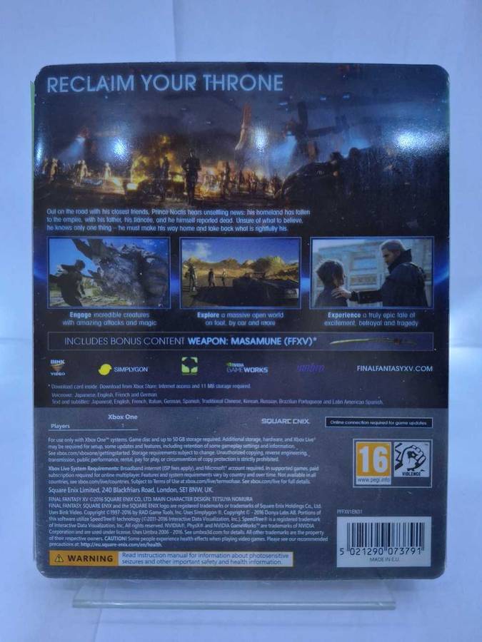 Final Fantasy XV: Special Edition (XBOX ONE)